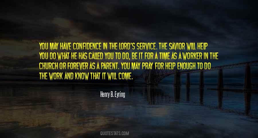 Quotes About Confidence In The Lord #1281080