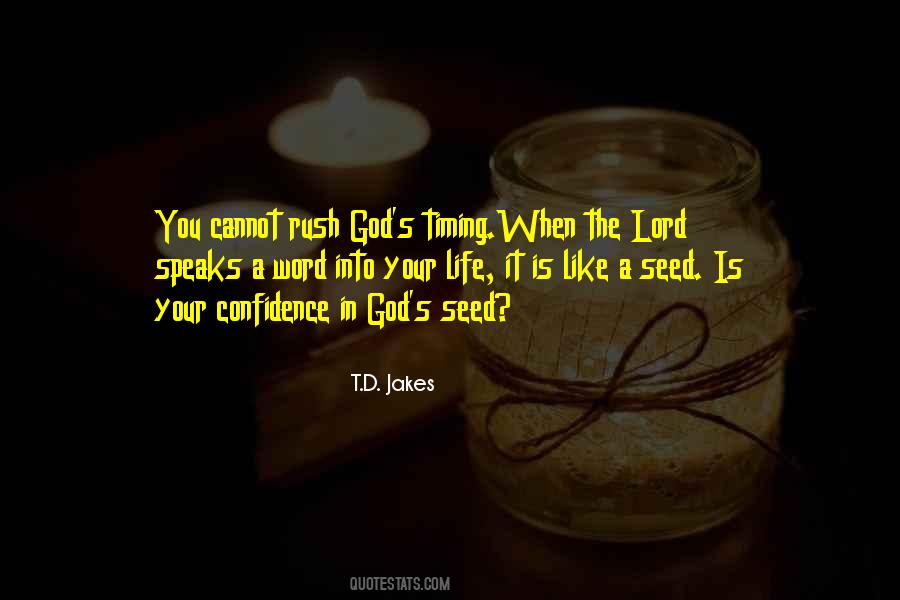 Quotes About Confidence In The Lord #45110