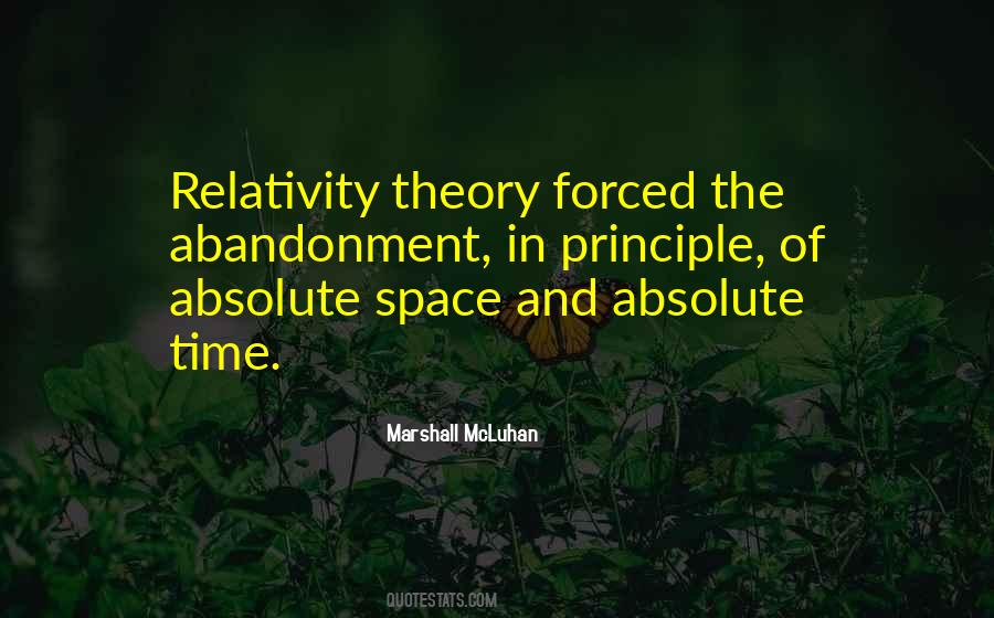 Quotes About Theory Of Relativity #1142724