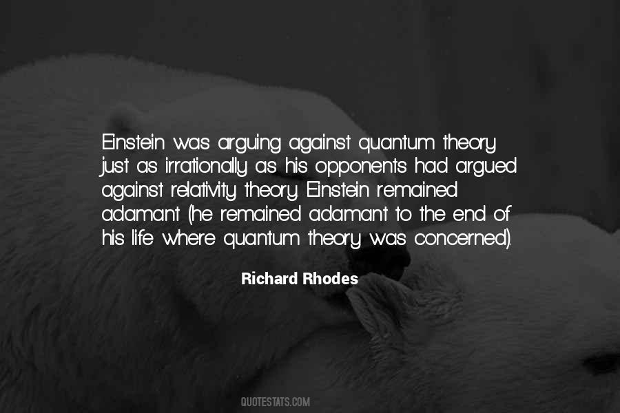 Quotes About Theory Of Relativity #1429939