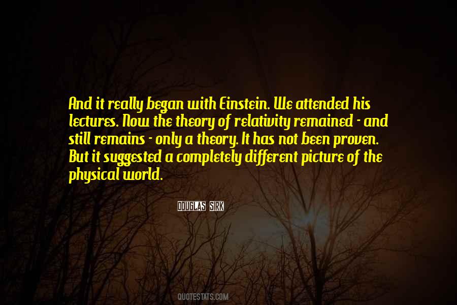 Quotes About Theory Of Relativity #1656686