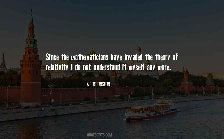 Quotes About Theory Of Relativity #268045