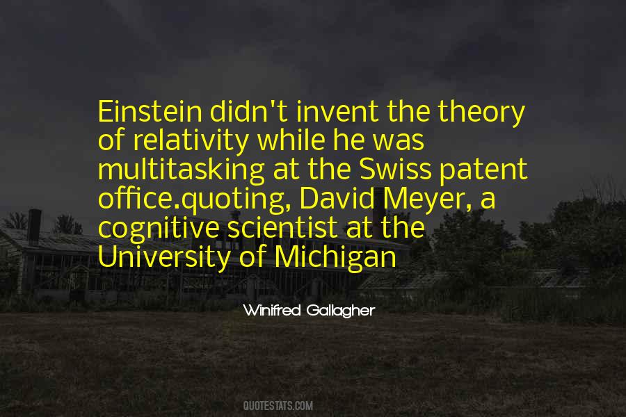 Quotes About Theory Of Relativity #952952