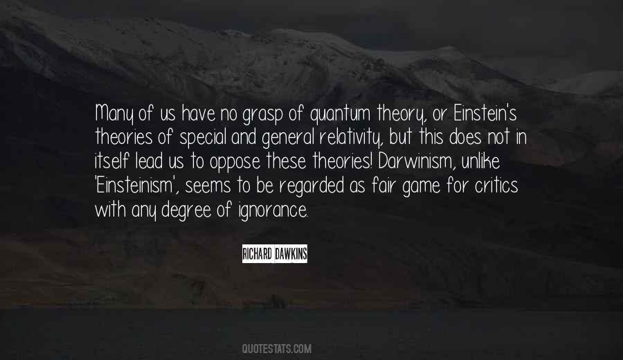 Quotes About Theory Of Relativity #995665