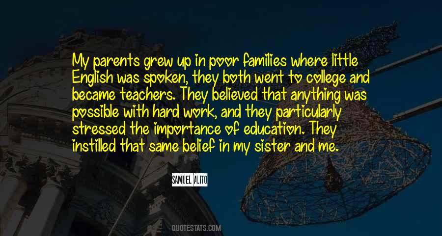 Quotes About Poor Families #1203637