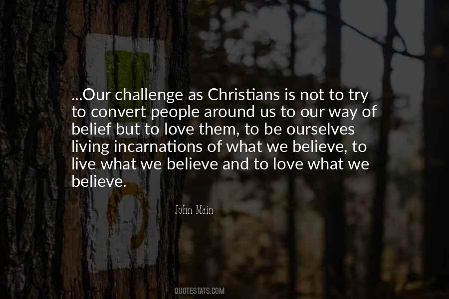 Christians Living Quotes #1128223