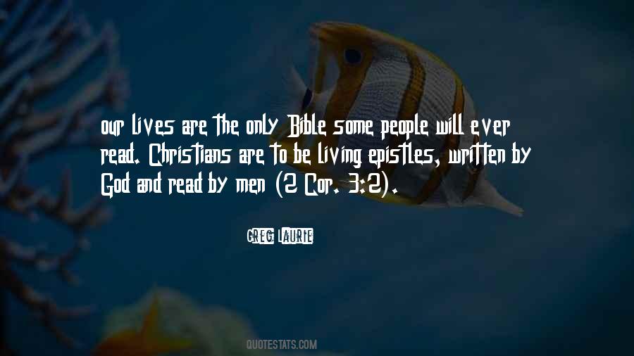 Christians Living Quotes #1187051