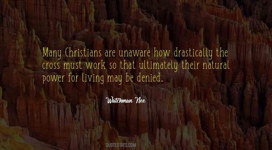 Christians Living Quotes #536544