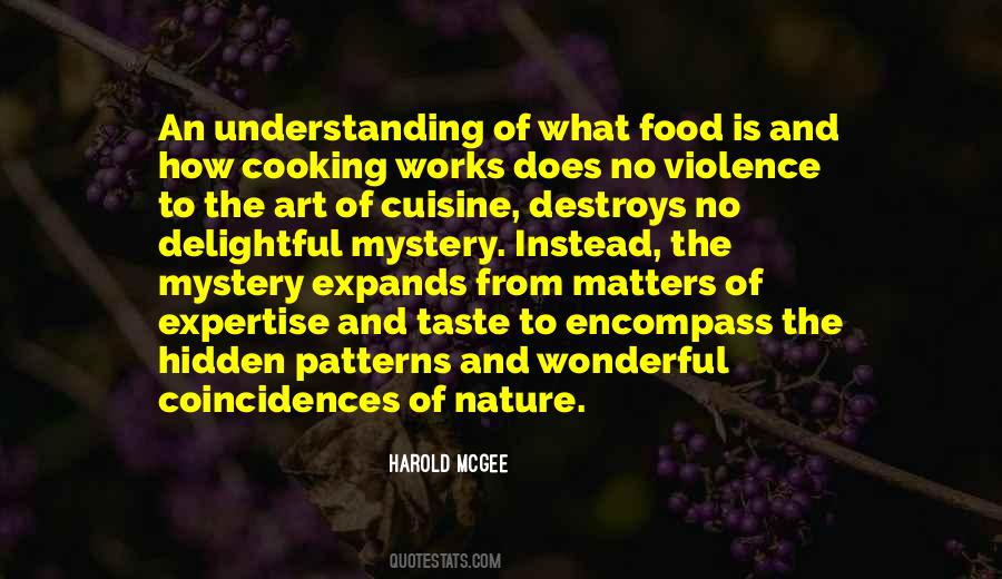 Cooking Of Food Quotes #1025376