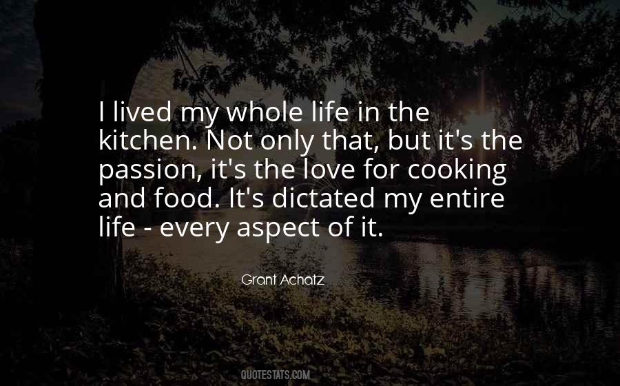 Cooking Of Food Quotes #1103009