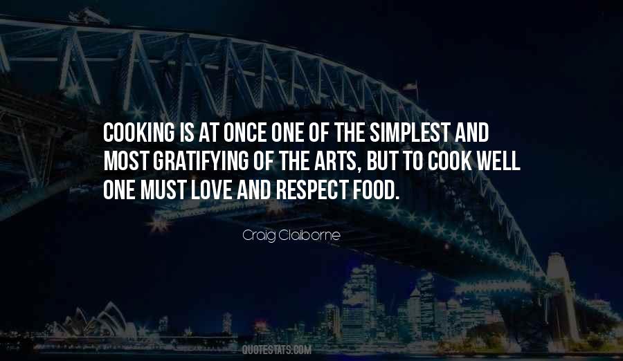 Cooking Of Food Quotes #1114479