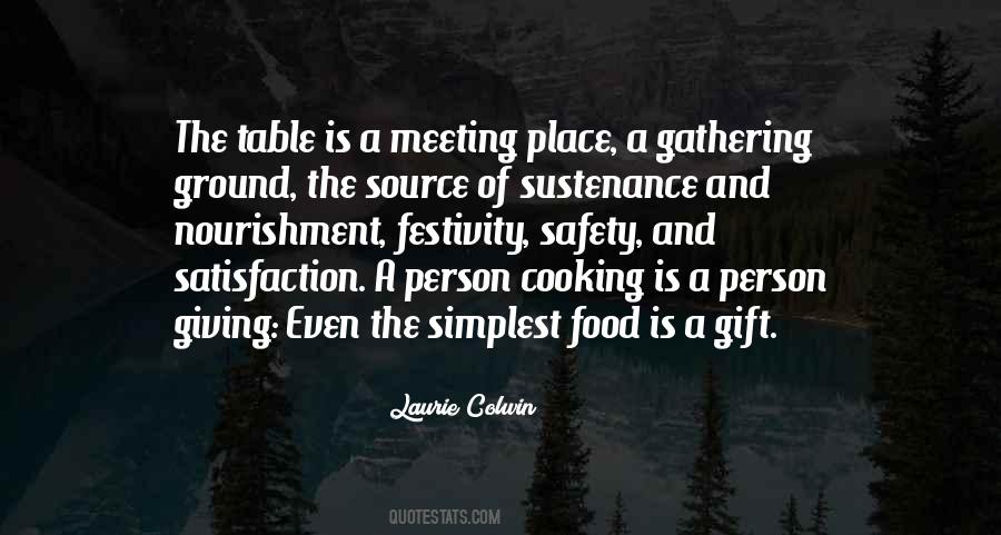 Cooking Of Food Quotes #1120485