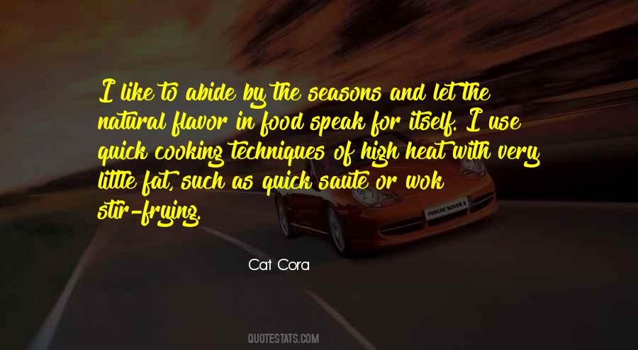 Cooking Of Food Quotes #502416