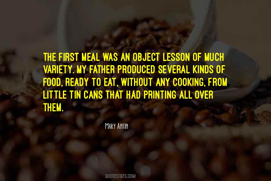 Cooking Of Food Quotes #717196