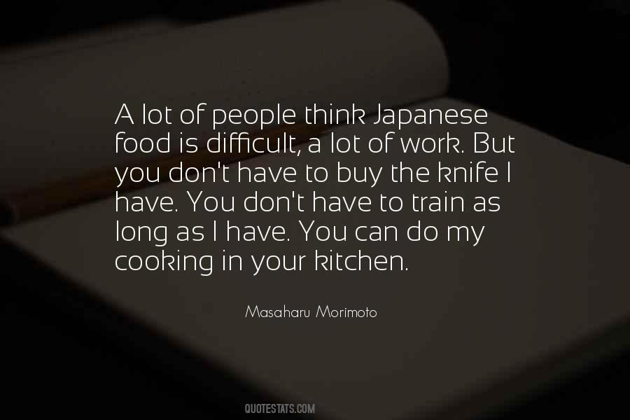 Cooking Of Food Quotes #754845