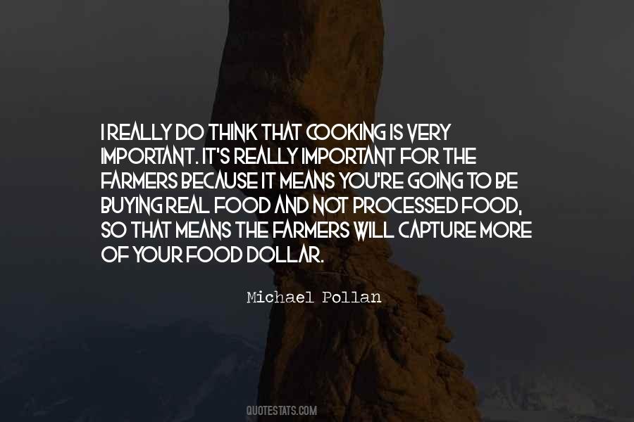 Cooking Of Food Quotes #968735