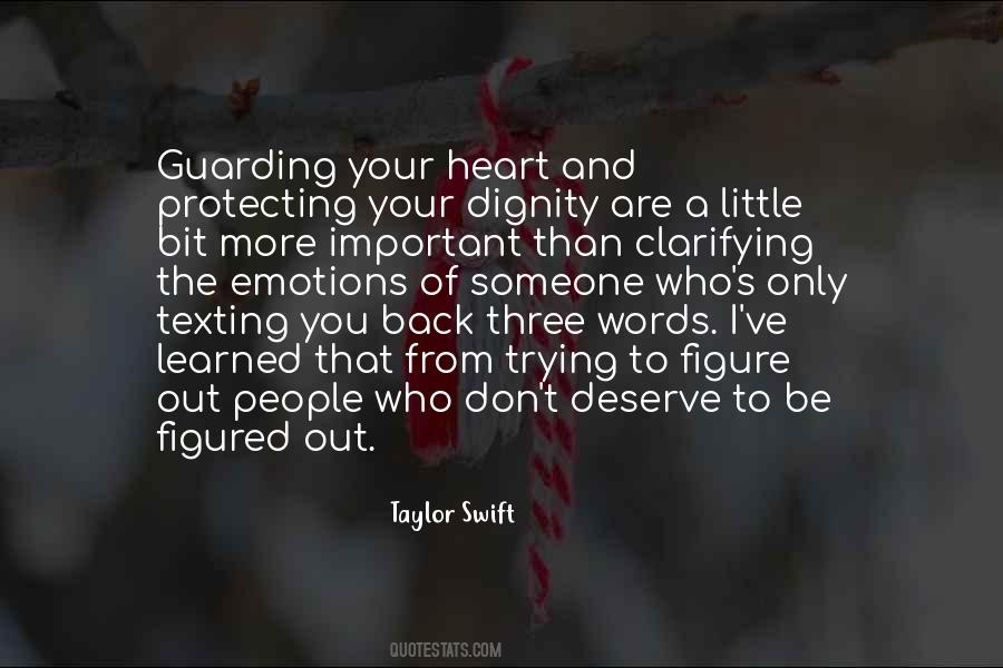 Quotes About Protecting Someone #1115318