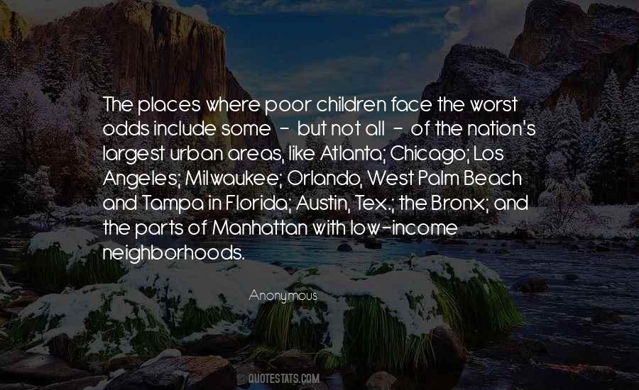 Quotes About Poor Children #1193590