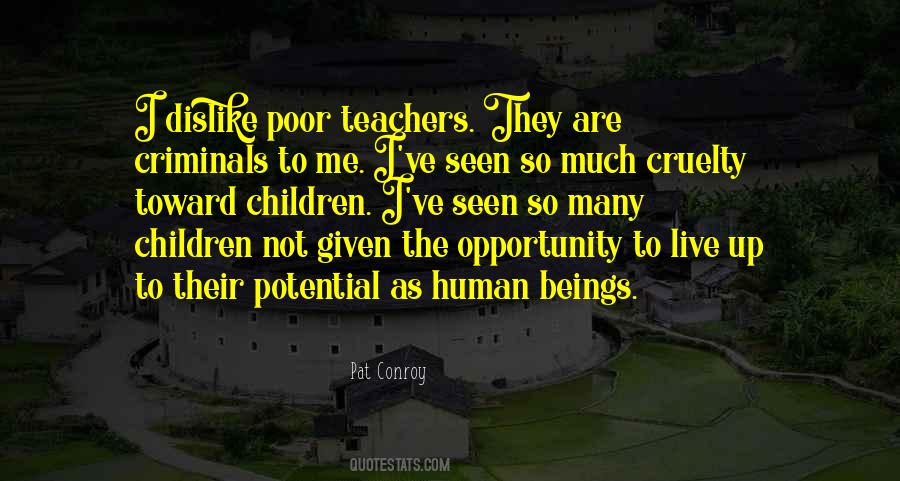Quotes About Poor Children #502041