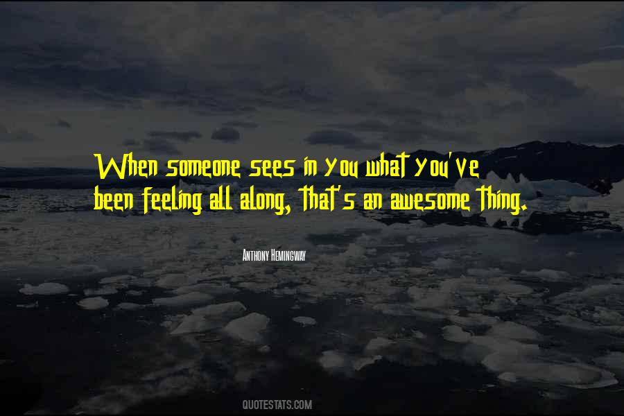 Feeling Awesome Quotes #1067097