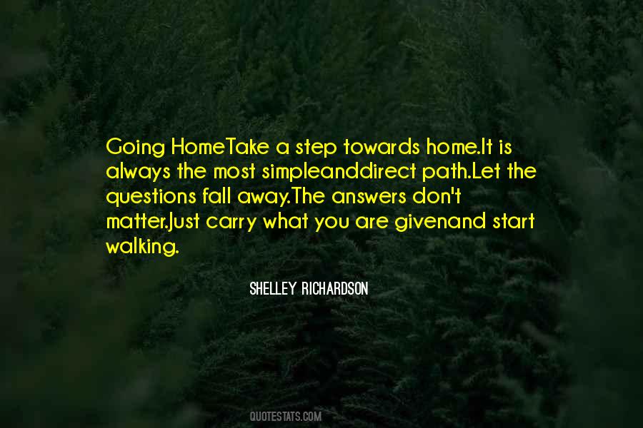 Quotes About Going Home #1188799