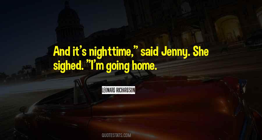 Quotes About Going Home #1606649