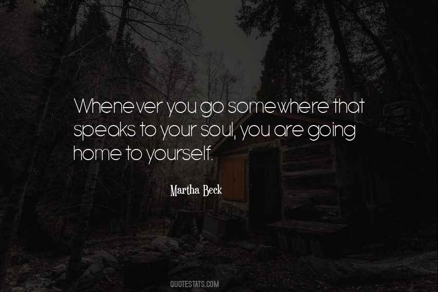 Quotes About Going Home #1692350