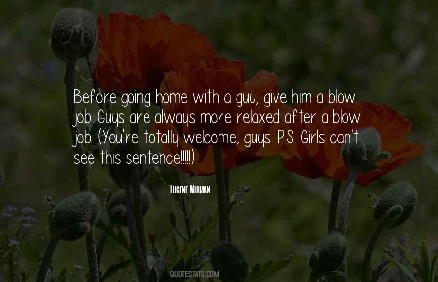 Quotes About Going Home #1775718