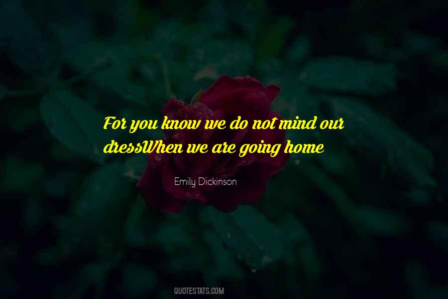 Quotes About Going Home #1833337