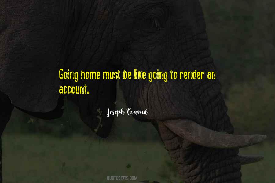 Quotes About Going Home #306627