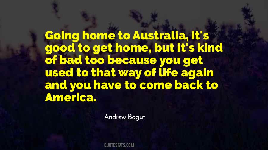Quotes About Going Home #369509