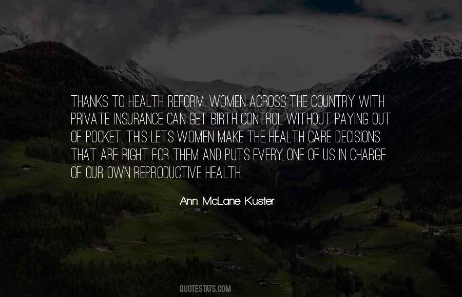 Health Reform Quotes #1752013