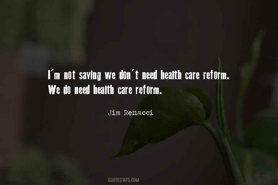 Health Reform Quotes #367861