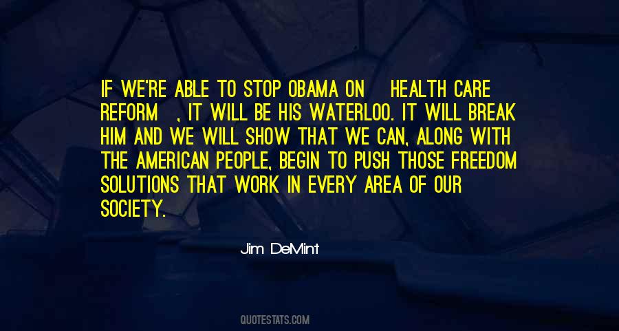 Health Reform Quotes #571092