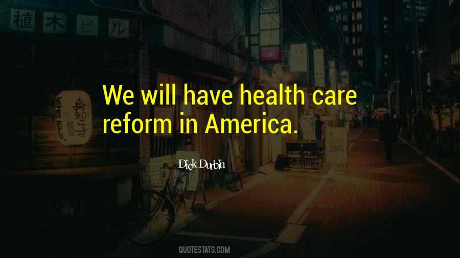 Health Reform Quotes #954472