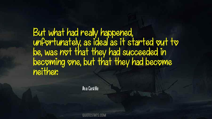 Becoming One Quotes #1399812