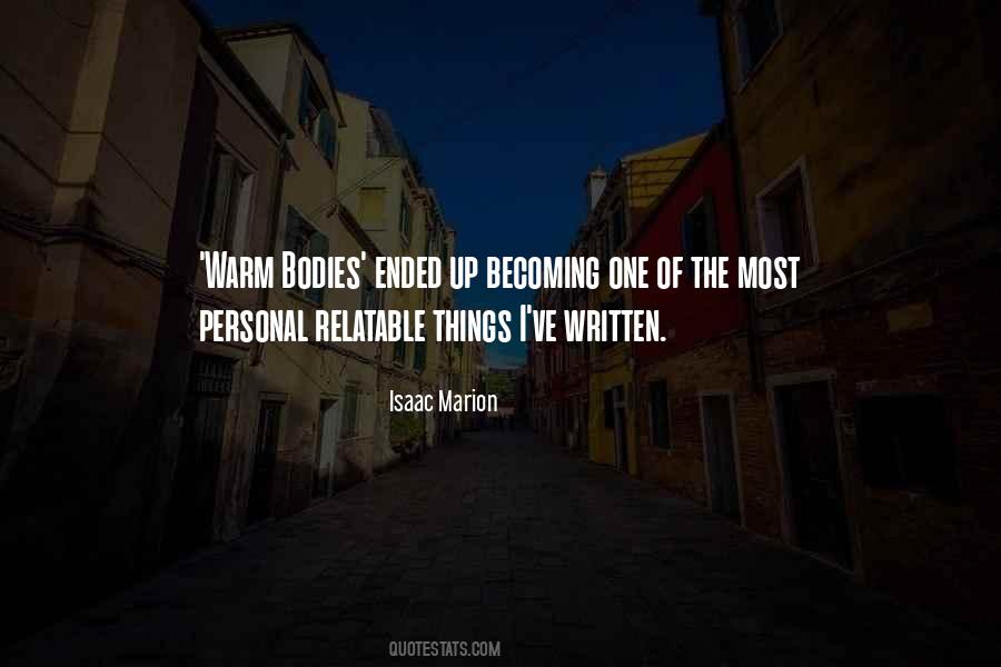 Becoming One Quotes #1437323