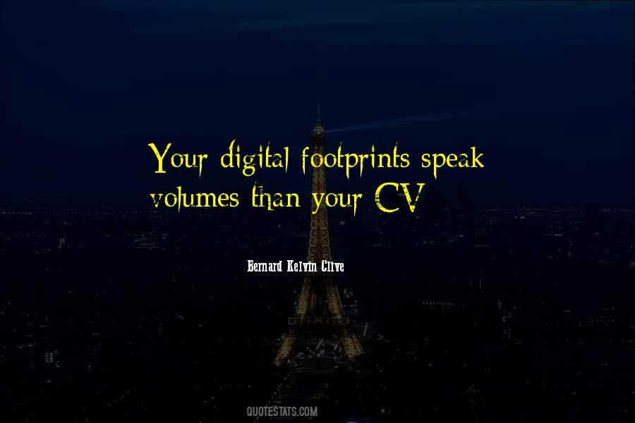 Quotes About Digital Footprint #308995