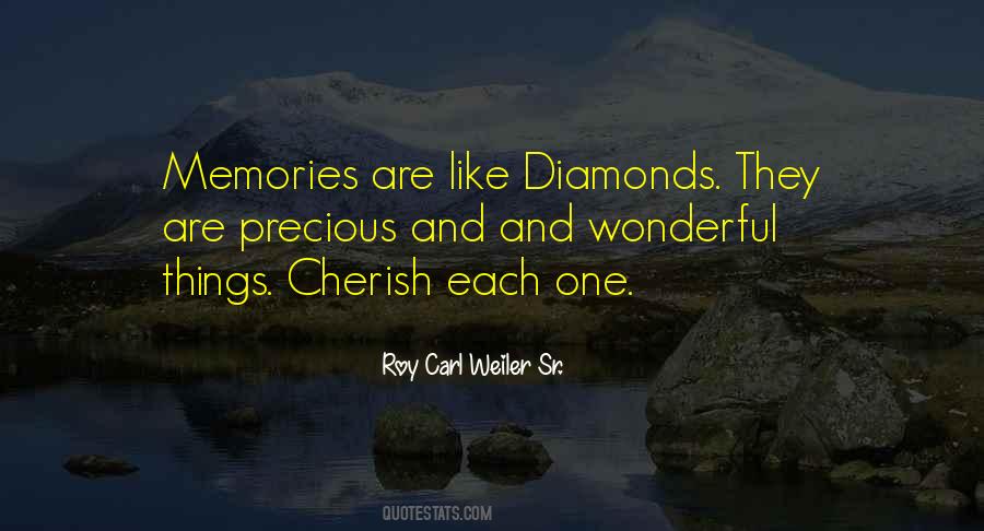 Precious Diamonds Quotes #970129