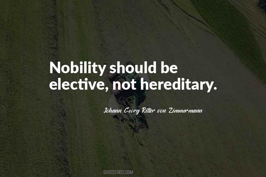 Quotes About Nobility #1113369