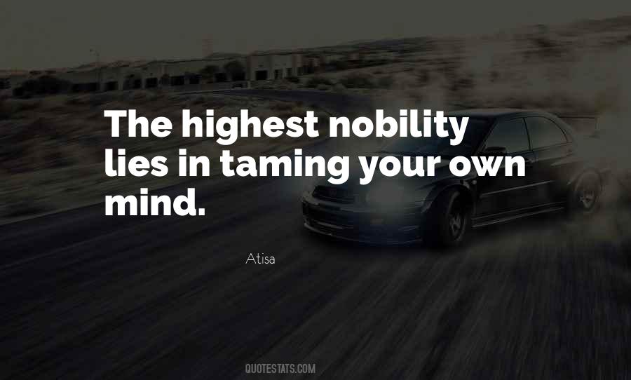 Quotes About Nobility #1376337