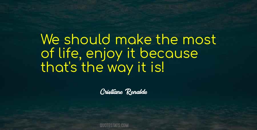 Life Enjoy Quotes #1187328