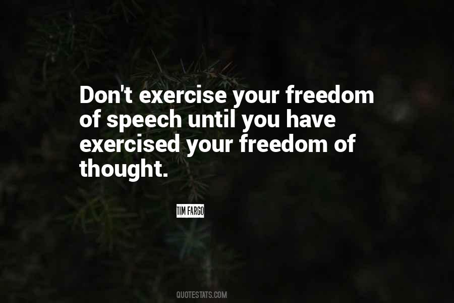Quotes About Freedom Of Speech And Expression #180407