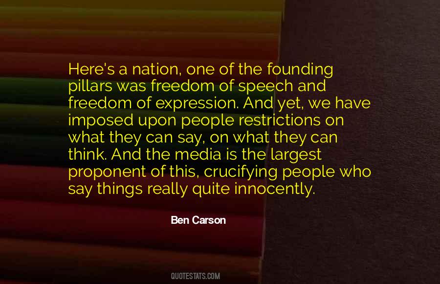 Quotes About Freedom Of Speech And Expression #1808610