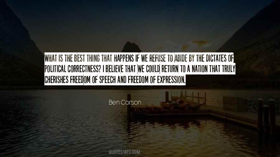 Quotes About Freedom Of Speech And Expression #724721