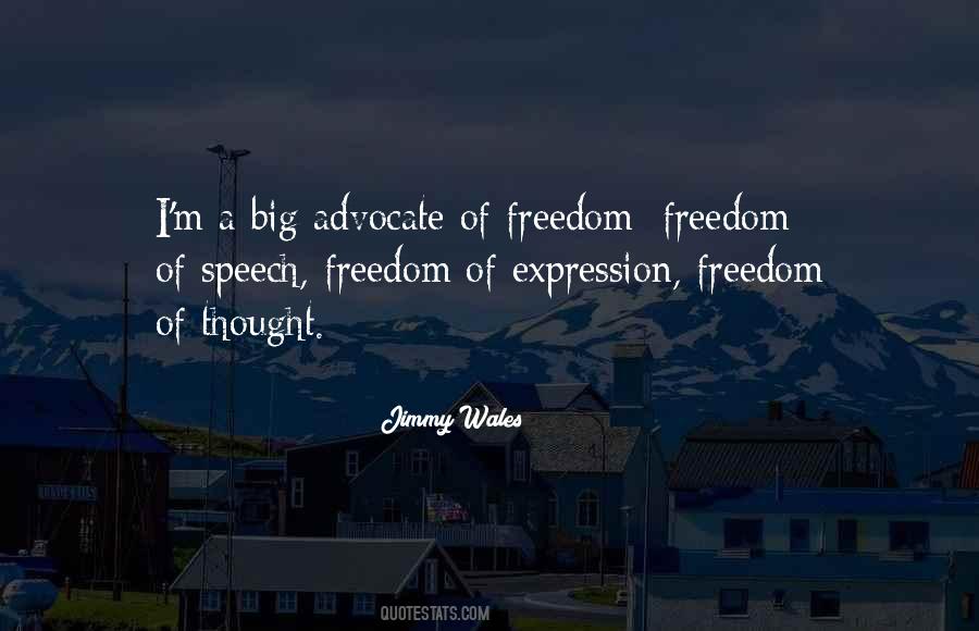 Quotes About Freedom Of Speech And Expression #861409
