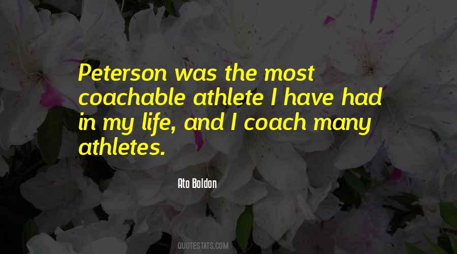 Are You Coachable Quotes #1523056