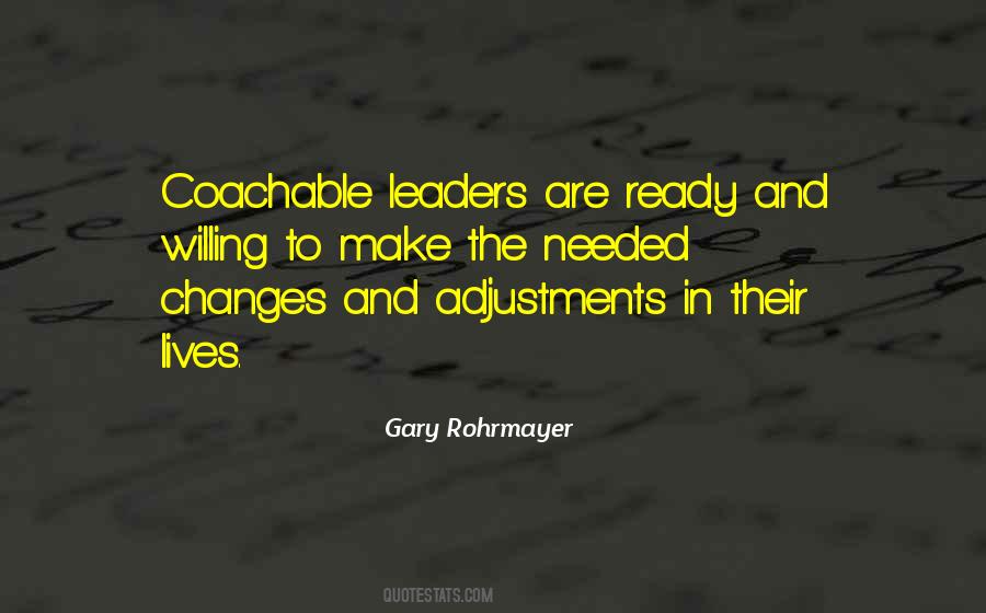 Are You Coachable Quotes #1563272