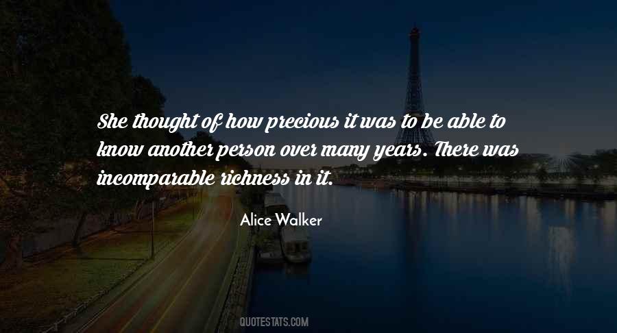 Quotes About Precious Person #1460683