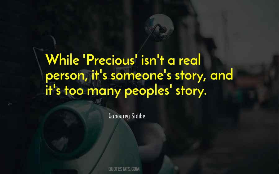 Quotes About Precious Person #1805450